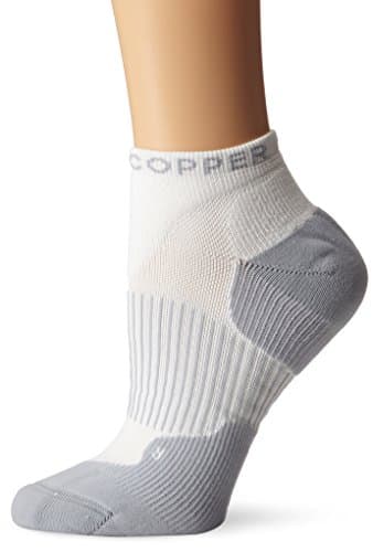 Tommie Copper - Women's Performance Compression Ankle Socks - White - 4-6.5