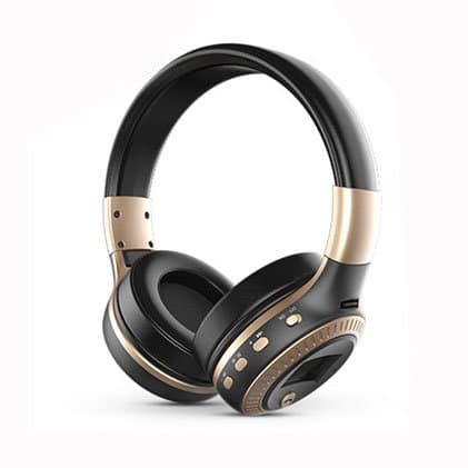 Cisixin Multifunction Bluetooth 4.0 Wireless Stereo Rechargeable Headphones Foldable Adjustable Headsets for iPhone Laptops Computers Tablets PCs and Other Smartphones