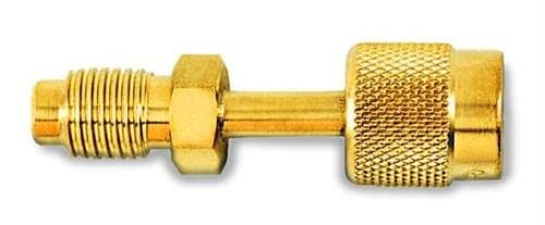 Adapter/Coupler - 1/4" F. Flare Coupler w/Depressor Tip and Seal x 1/2" M. Acme