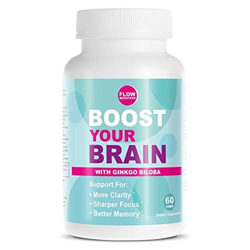 Boost Your Brain Better Clarity Focus & Memory Natural Brain Supplement 60 capsules