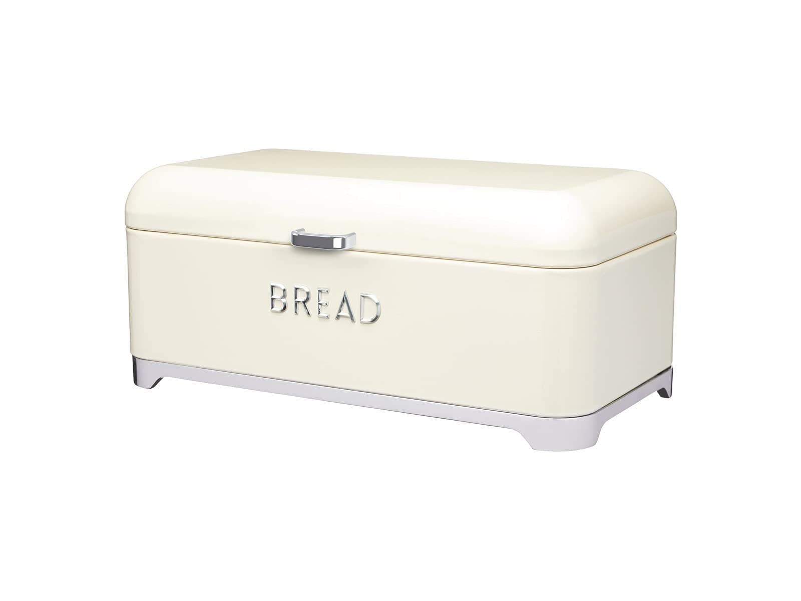 KitchenCraft Lovello Bread Bin, 42 x 22 cm (16.5" x 8.5") - Vanilla Cream