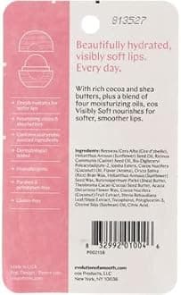 eos Visibly Soft Lip Balm Sphere Coconut Milk Pack of 6 Multi
