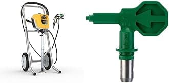 WAGNERAirless paint spray system Control Pro 350 M for wall paints, lacquers & varnishes & Control Pro HEA Tip 619 for Control Pro Airless paint spray system