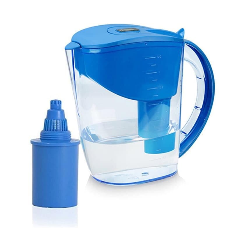 With 3 Filters ALKALINE pH PLUS BLUE ionized Water PITCHER, 3.5 L 6 Month Supply By WellBlue.