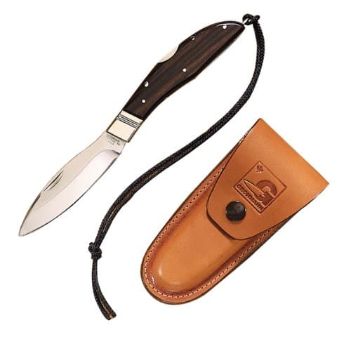 GrohmannKnives D.H.Russell Folding Lockback, Rosewood Handle, Plain