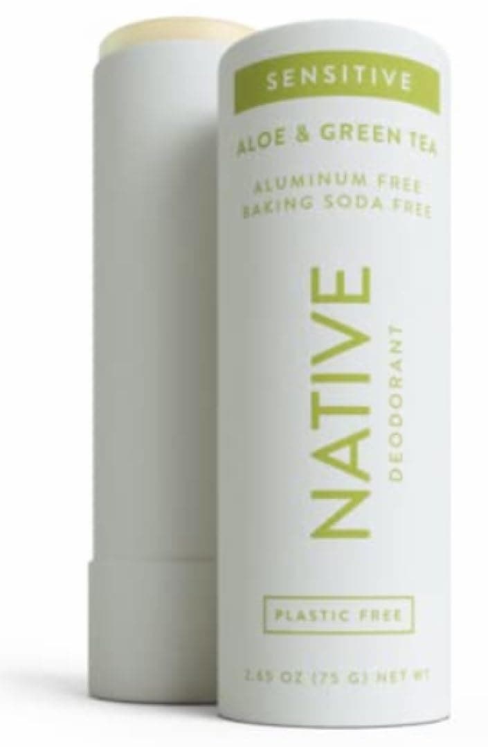 Native Aloe & Green Tea Plastic free Sensitive Deodorant 2.65 oz