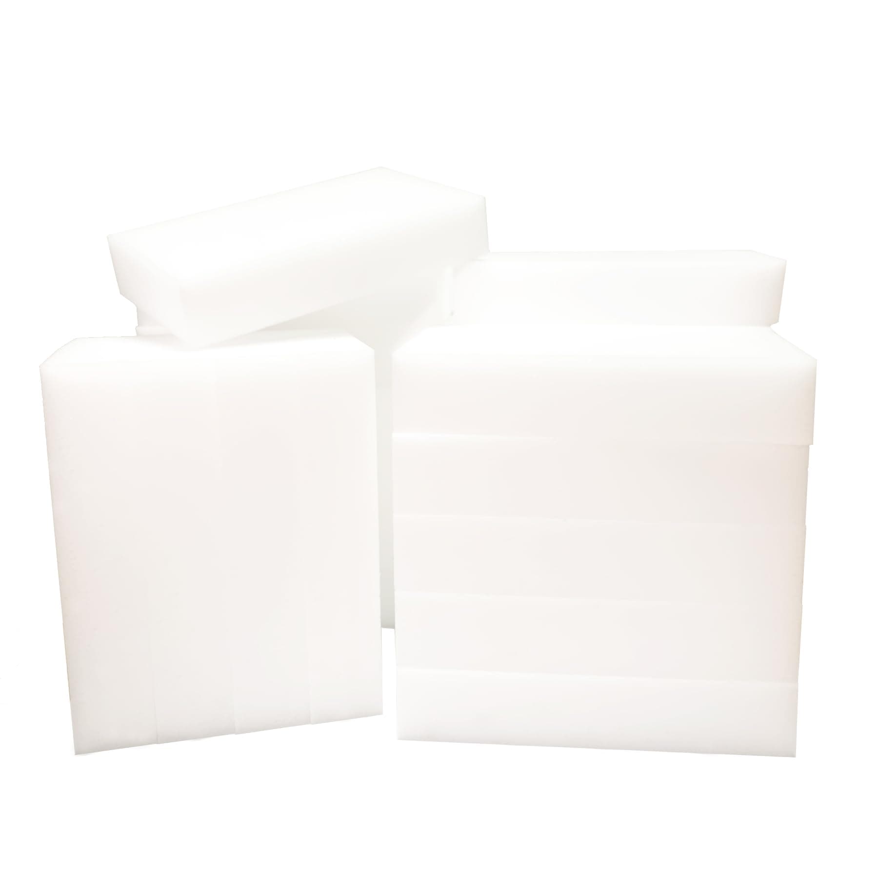 Melamine Eraser Sponges 100 Pack, Heavy Duty Non-Scratch Magic Cleaning Pads 4.0x2.4x0.8 Inch, Multi-Surface Bathroom Kitchen Cleaner for Tiles Glass Stainless Steel (Lab-Tested)