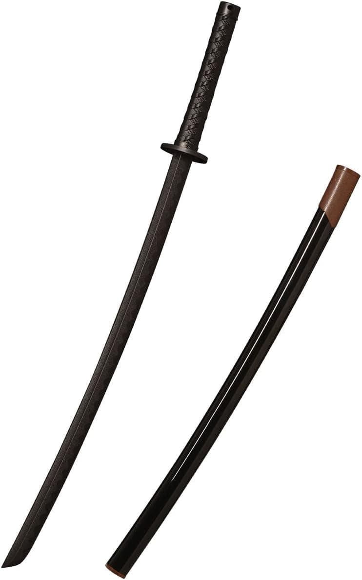 High Toughness Polypropylene Plastic Sword,The Blade is Thickened and Upgraded Martial Arts Training Sword,Iaido Katana with Scabbard, Suitable for Practice, Performance and Training