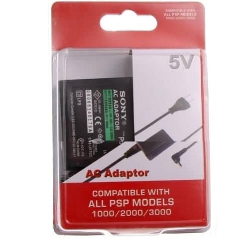 PSP 5V AC Charger/Adapter for PSP Game Console Models 1000/2000/3000