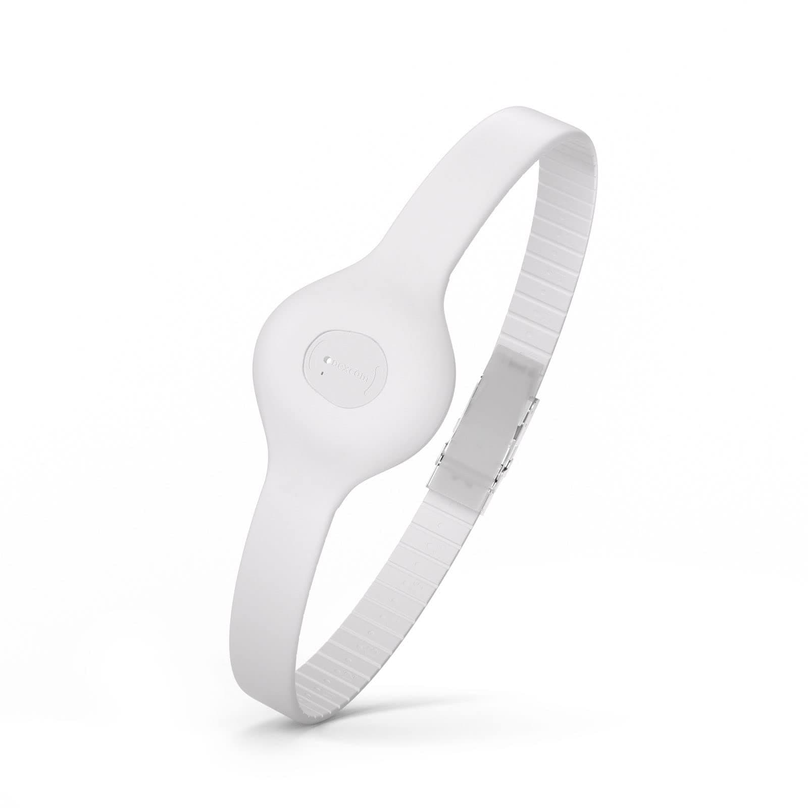 Divoti Sensor Cover Armband for Dexcom G7 | Adjustable, Trim-to-Fit CGM Holder | Adhesive-Free, Hypoallergenic Silicone | Secure, Comfortable Fit for Active Daily Wear & All Arm Sizes- White