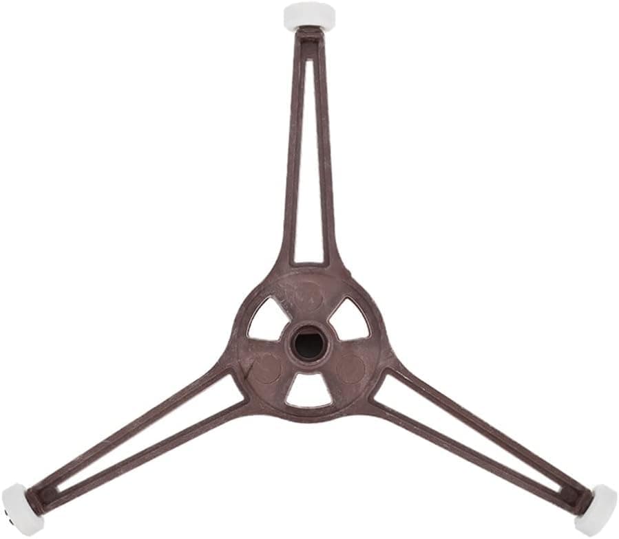 Microwave Oven Turntable Ring, Triple Arm Rotating Ring Roller, Holder Glass Plate Tray Support, Replacement Accessories