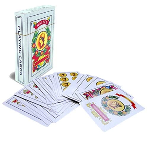 Playing Cards - Full Deck with 50 Cards - Smooth Plastic Coated Cards – Beautifully Artistic Traditional Design