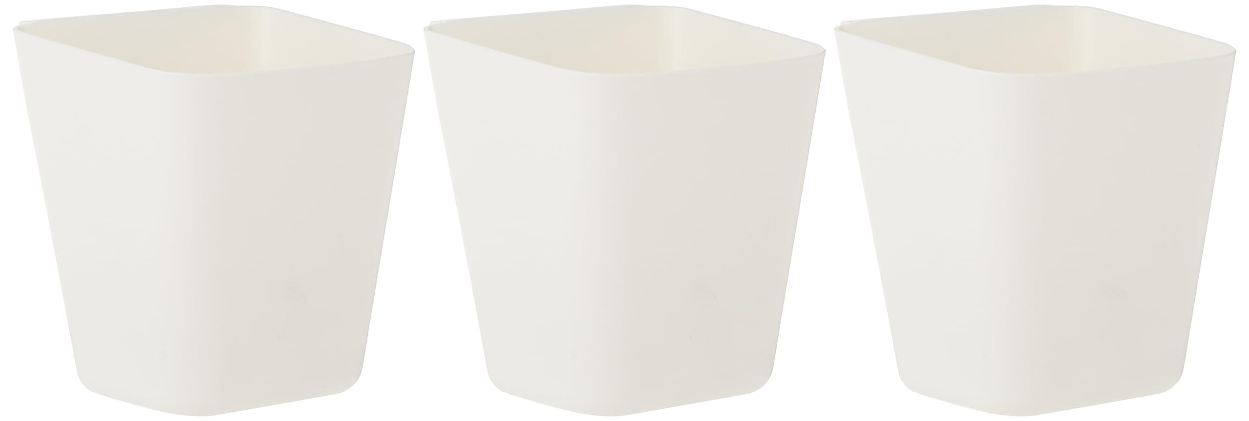 Happy Coaster Cards Ikea New Sunnersta Container, White, Set Of 3