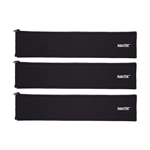 Customizable Cable Management Sleeve: Corral Your Cable Mess with This Flexible Cable Holder - Now in 3-Packs of 20", 30", 40" Or Combo - Highly Durable - Free Cable Clips (20" 3-Pack)