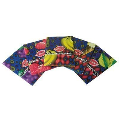 Line One Labs Flavored Dental Dams 5-Pack, Multi