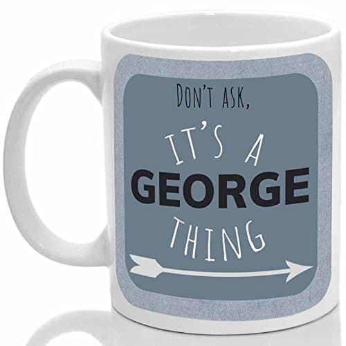 George's Mug, It's a George Thing, (Blue)