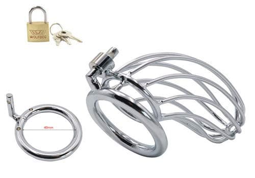 Men's Underwear with Breathable Protective Device (40mm)