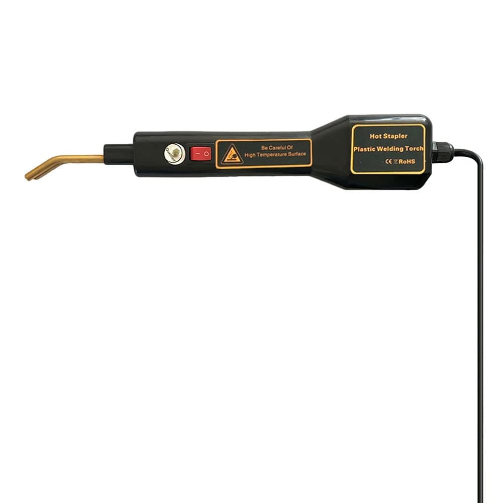 Plastic Welder Kit,Hot Stapler Plastic Welding Machine, Car Bumper Stapler Repair Kit, Bodywork Fender Fairing Welder Gun, 50W Plastic Welder Staple