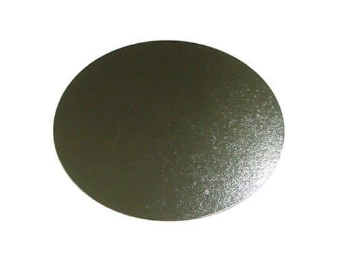 6" Inch Round Silver Cake Board 3mm Thick