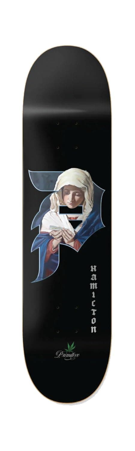 Spencer Hamilton Roller Black Skateboard Deck - 8" x 31.75"