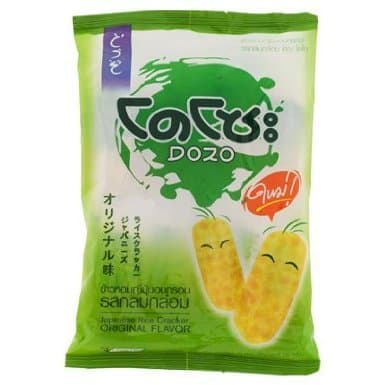 Dozo Rice Cracker 56g. Products Thailand