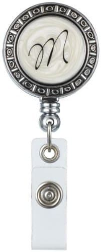 Ganz Initially Yours Retractable ID Badge - M