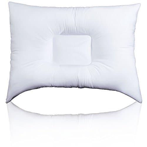 Arc4life Soft Cervical Neck Support Pillow Natural Alignment Neck Pillow Gentle Support, Medium Size 24"x17" - Cervical Spine Sleeping Pillow for Back Sleepers and Side Sleepers