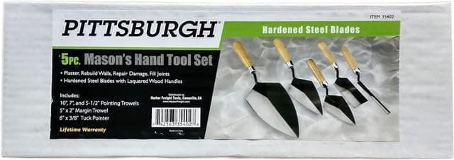 35402 Masonry Hand Tools 5 Piece Mason Set