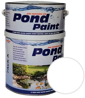 Water Based Epoxy Resin Pond Paint 5L (White)