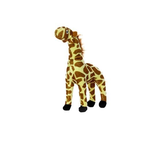 MIGHTY- Junior Safari Giraffe - Squeaker-Multiple Layers.Made Durable, Strong & Tough. Interactive Play (Tug, Toss & Fetch). Machine Washable & It Floats