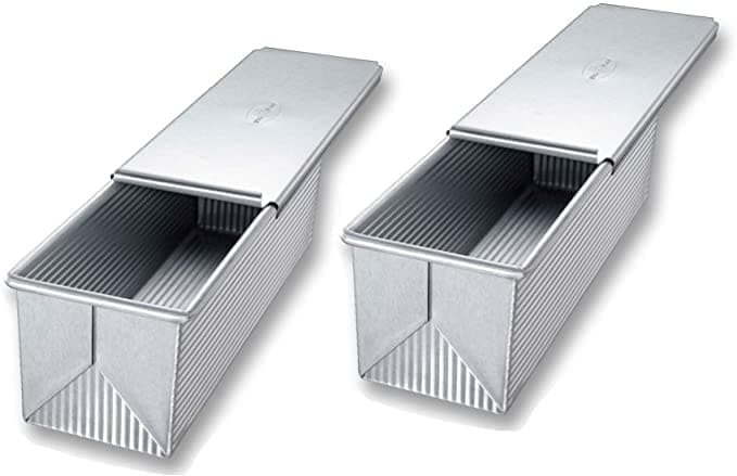 Pullman Loaf Pan, 9 x 4 x 4, Aluminized Steel