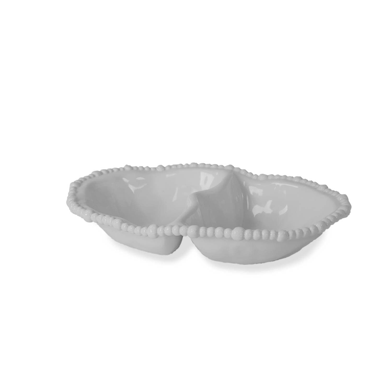 2422 Alegria Melamine Double Dip, White