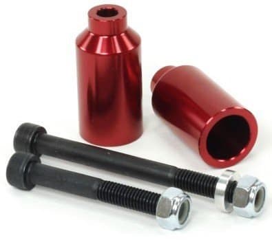 Tilt Park Pegs Kit Includes Front And Rear Axle RED