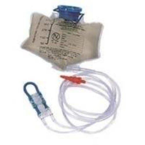 Single EnteraLite 1200mL Infinity Feeding Bag with Attached Pump Set