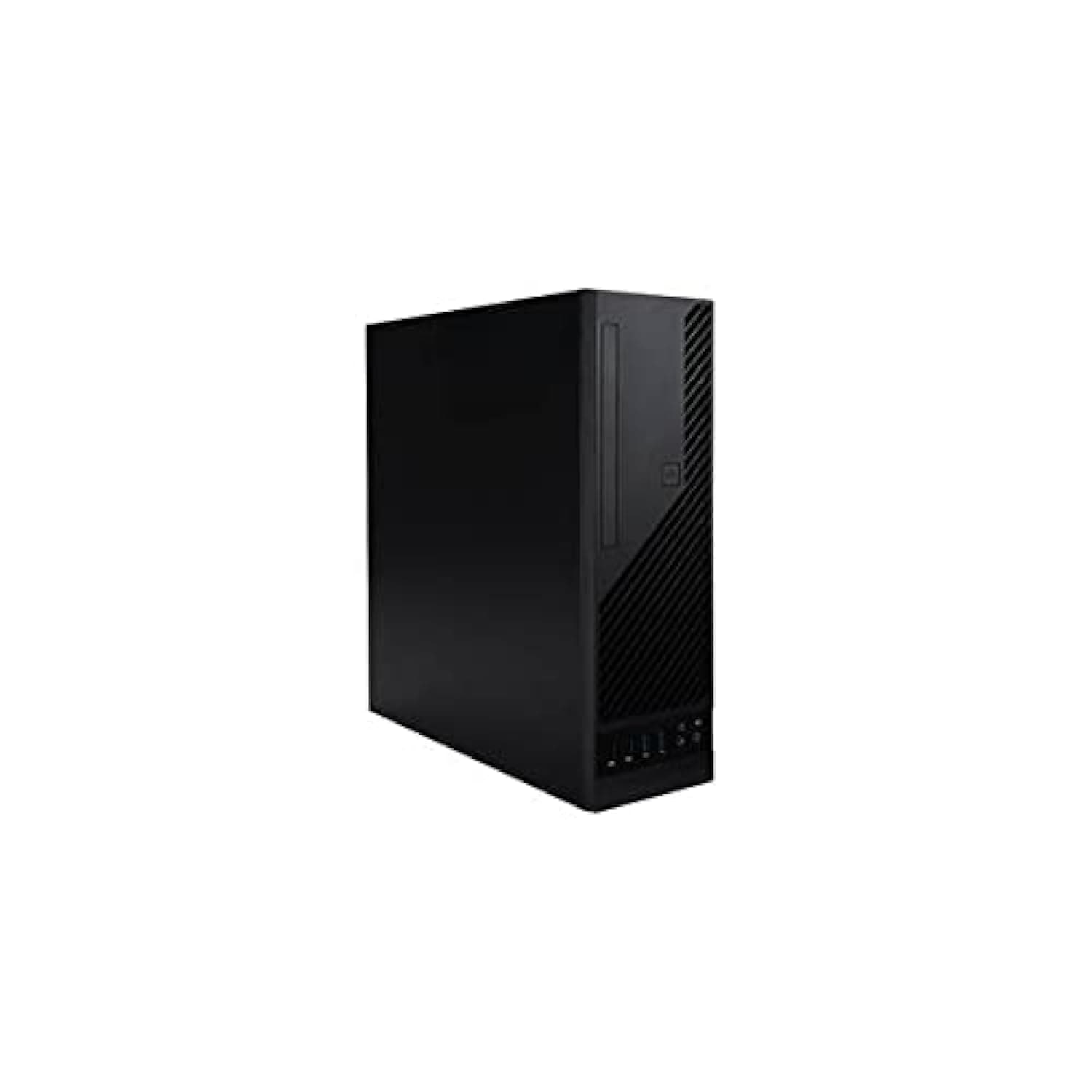Win CJ712.AU265TB3 Black Micro ATX Mini Tower Computer Case 8L Small Form Factor with 265W Power Supply