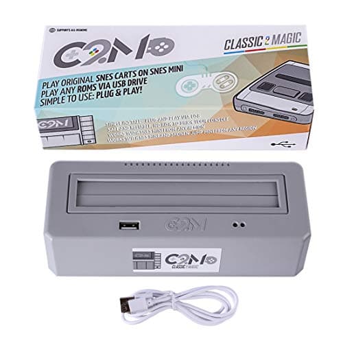 YIFAN Classic 2 Magic Plays for Original SNES Game Carts, YIFAN High Compatible with Any SNES Region