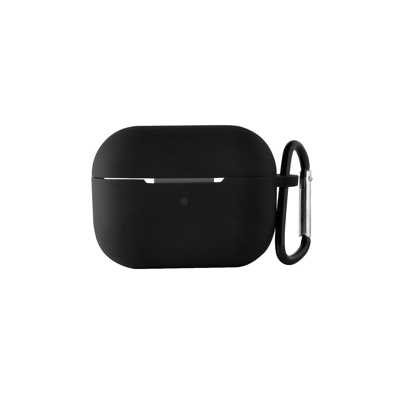 Galore Case for Apple AirPods Pro 2 2nd Generation, TWS Soft Silicone Pouch with Hook, 360° Full Shock-Absorbing Protection (Cover Only)-Black