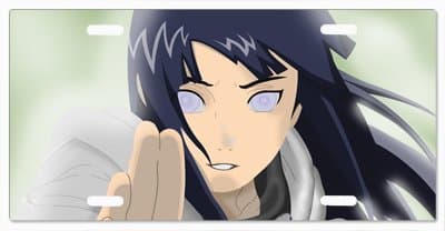 Hyuuga hinata Vanity License Plate