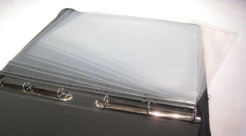 A3 25pk - MeMyArt Portfolio Sleeves/Pockets/ Document Protector for Ring-Binder portfolios
