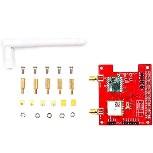 SODIAL Lorgps Hat V1.0 Version Lora/GPS_Hat is A Expension Module for Lorawan and GPS for Ues with The Raspberry Pi(868Mhz)