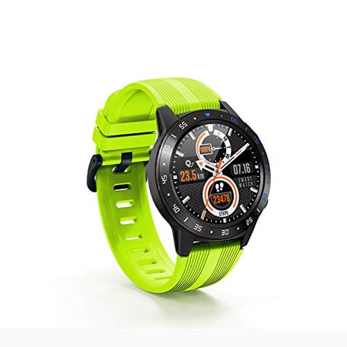 M5 GPS Smart Watch Android Phone Call Bluetooth Smartwatch Compass Altitude Barometer Music Speaker Outdoor Sport Wristband Watch Heart Rate Blood Pressure Fitness Monitor