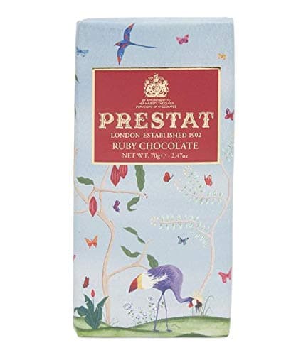 Prestat Ruby Chocolate bar 70g (Pack of 10)