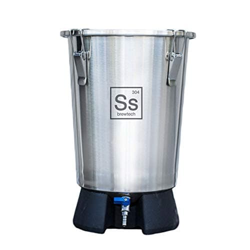 Ss Brewing Technologies FE803 3.5 gal Brew Bucket Mini Fermenter, Silver