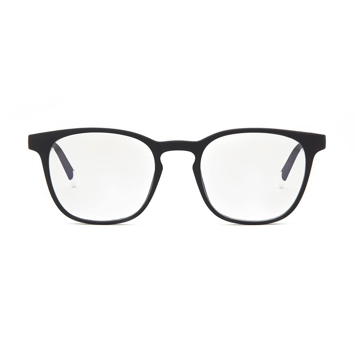 BARNER: BLUE LIGHT Blocking Glasses for Men and Women. Computer, Screen and Gaming glasses. Non-prescription. Neutral Lenses. Dalston - Rectangular Frame