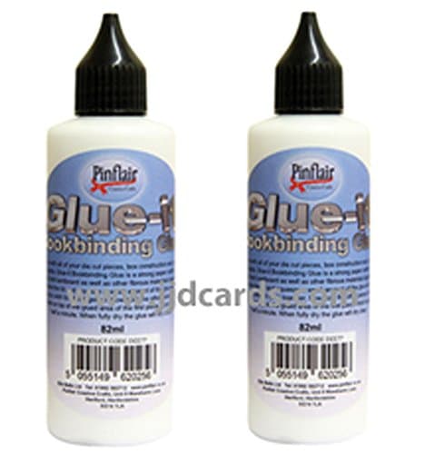 Pinflair - Glue-it - Bookbinding Glue - Double Pack - 2 x 82ml
