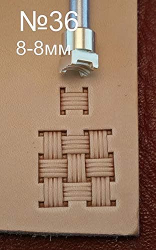 Leather Crafting Stamp Tool for Leather Crafts Brass #36