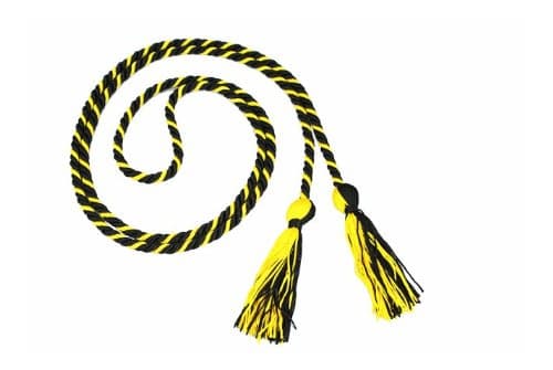 Graduation Honor Cords (Black and Gold)