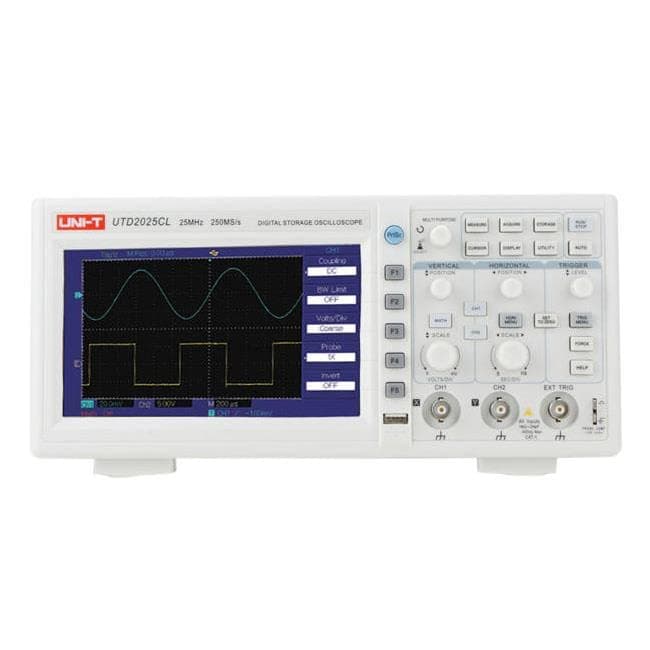 UTD2025CL Digital Storage Oscilloscope 25MHz Bandwidth Bench Type