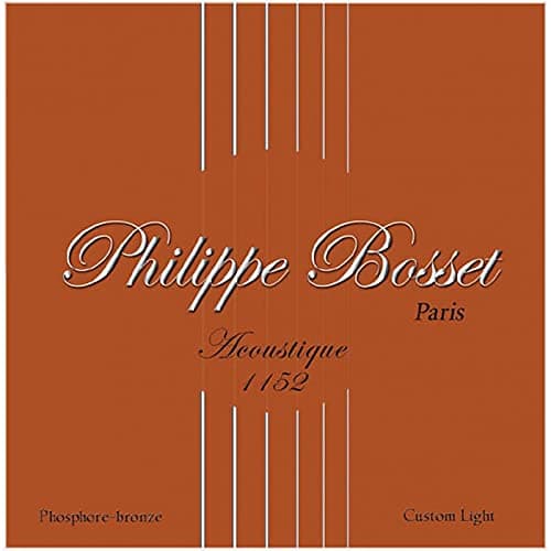 Philippe Bosset Phosphor 11-52 Acoustic Guitar Strings - Bronze