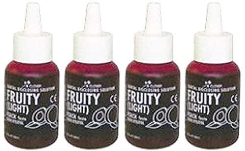 Dental Plaque Disclosing Solution, Strawberry 5ml x4